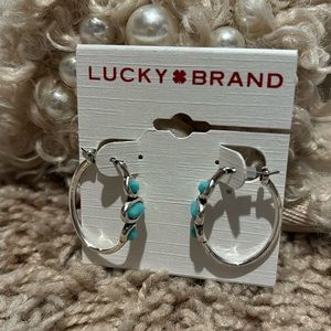 Lucky Hoop Earrings
